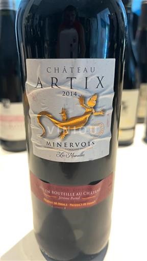 Languedoc Minervois Château Artix Les Murailles 2014