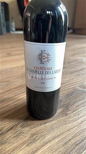 Bordeaux Lussac-Saint-Émilion Château La Chapelle des Landes 2016