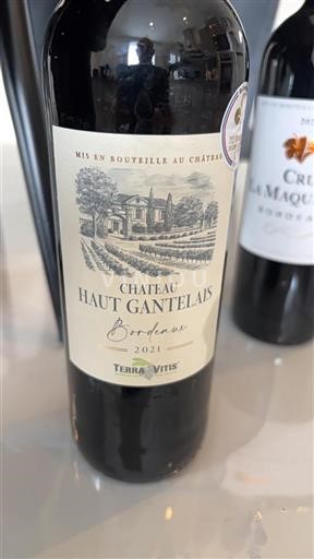 Bordeaux Château Haut Gantelais 2021