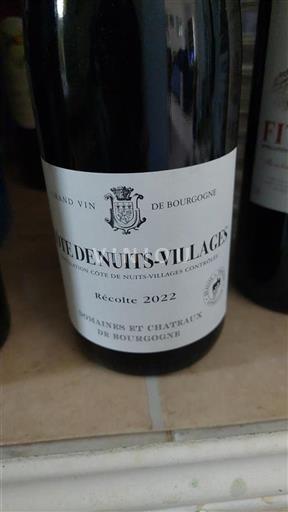 Bourgondië Côte de Nuits Villages Domaine S et x de Bourgogne 2022