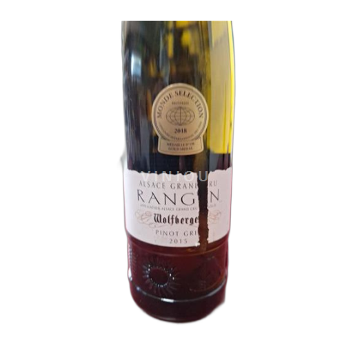 Alsazia Pinot grigio Grand Cru Wolfberger 2015