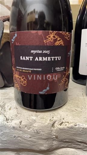 Corse Île de Beauté Sant Armettu Myrtus 2015
