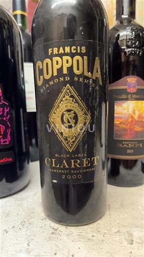 Kalifornijske AVA Ni doloceno Francis Coppola Diamond Series Black Label Claret 2000