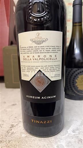 Veneto Amarone della Valpolicella Tenuta Valleselle Aureum Acinum 2018