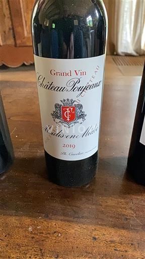 Bordeaux Moulis-en-Médoc Château Poujeaux Grand Vin 2019