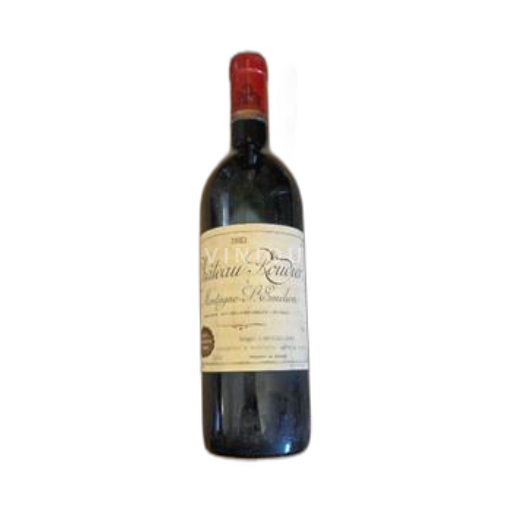 Bordeaux Montagne Saint-Émilion Château Roudier 1983