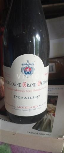 Burgundsko Moillard Penaillon 2000