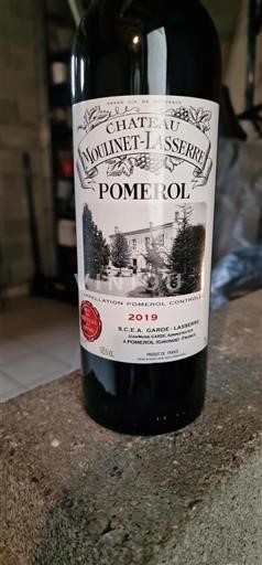 Bordeaux Pomerol Château Moulinet-Lasserre 2019