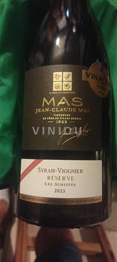 Languedoc Jean-Claude Mas Réserve Les Schistes 2023