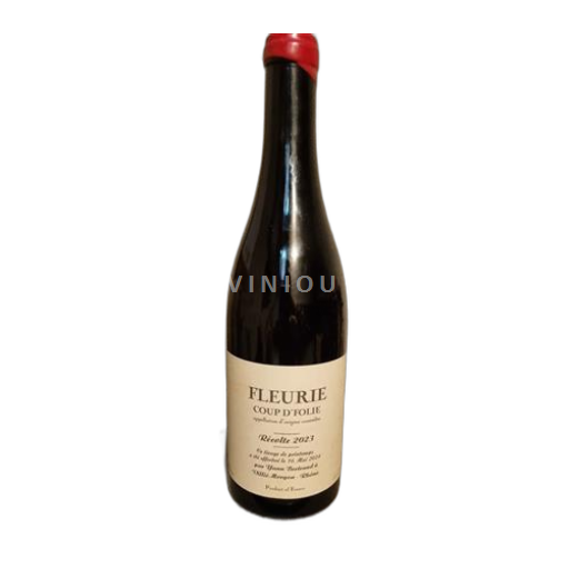 Beaujolais Fleurie Bertrand coup de folie 2023