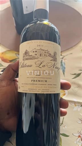 Bordeaux Côtes-de-Bordeaux Château La Nauze 2011