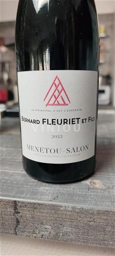 Vallée de la Loire Menetou-salon Bernard Fleuriet et Fils 2022