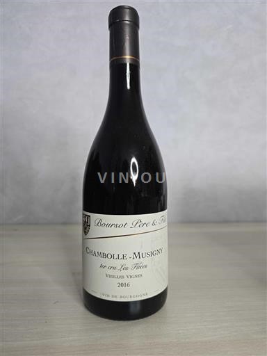 Bourgogne Chambolle-Musigny Premier Cru Boursot Pere & Fils Les Fuées Vieilles Vignes 2016