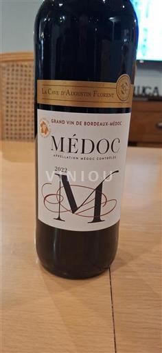 Bordeaux Médoc La Cave Augustin Florent 2022