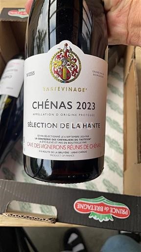 Beaujolais Chénas Cave des Vignerons Réunis de Chénas Sélection de la Hante 2023