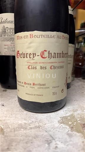 Bourgondië Gevrey-Chambertin Domaine Vincent et Denis Berthaut Clos des Chézeaux 2003