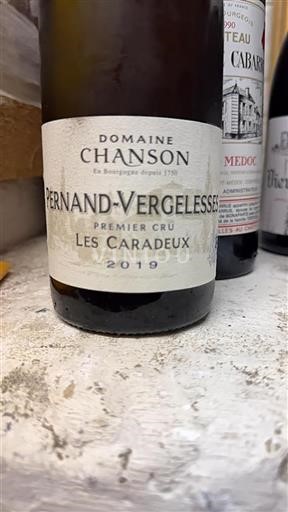 Burgundsko Pernand-Vergelesses Premier Cru Domaine Chanson Les Caradeux 2019