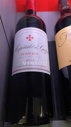 Bordeaux Pomerol L'Hospitalet de Gazin 2013