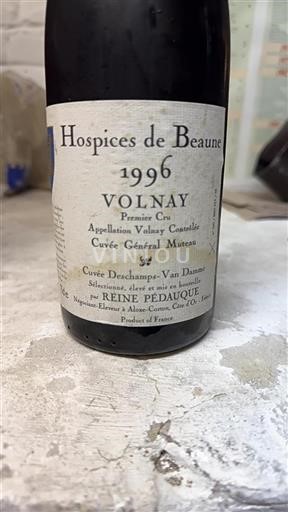 Burgundy Volnay Premier Cru Hospices de Beaune Général Muteau 1996