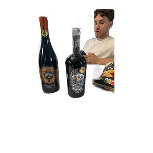 Vin Rouge sec Tre di Tre Lupo Meraviglia 2023 Italie Pouilles DOC