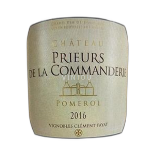 Bordeaux Pomerol Château Prieurs de la Commanderie Pomerol 2022