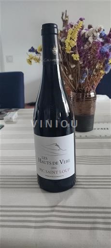 Languedoque Pic-saint-loup Terroir de la Gravette Les Hauts de Vere 2024