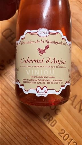 Valle della Loira Cabernet d'Anjou Domaine La Rossignolerie 2018