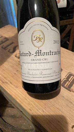 Borgogna Bâtard Montrachet Grand Cru Domaine Bachelet-Ramonet 2012