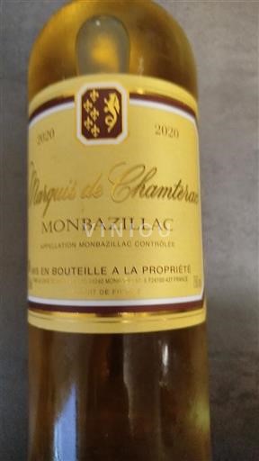 Lounais-Ranska Monbazillac Marquis de Chamterac 2020
