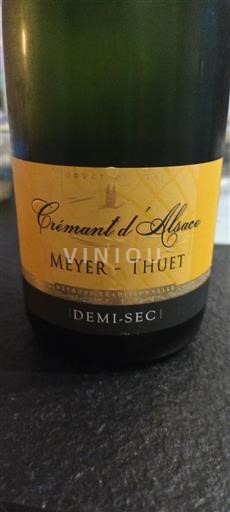 Alsazia Crémant d'Alsazia Meyer - Thuet 2023