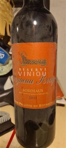 Bordeaux Baron Philippe de Rothschild Agneau Rouge Réserve 2011