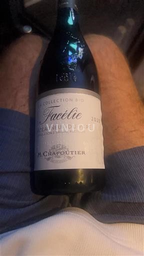 Údolí Rhôny Châteauneuf-du-Pape M. Chapoutier Facélie 2020