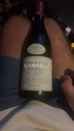 Bourgogne Hautes Côtes de beaune Château Mercey 2023