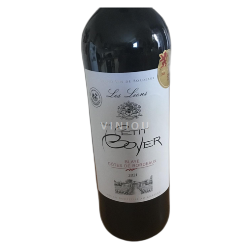 Bordeaux Petit Boyer Blaye 2021