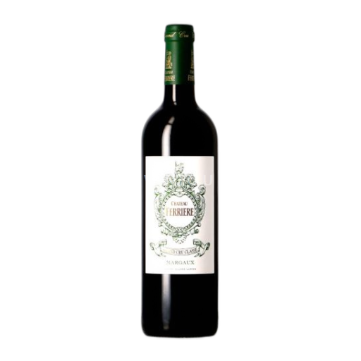 Vin Rouge sec 3ème Cru Classé Château Ferrière 2015 France Bordeaux Margaux AOC bio