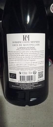 Langvedok Languedoc Domaine Coste Moynier Grès de Montpellier 2024