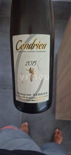 Valle del Rodano Condrieu Domaine Verrier 2015