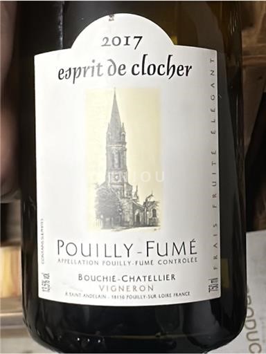 Loire Valley Pouilly-fumé Bouchie-Chatellier Esprit de Clocher 2017