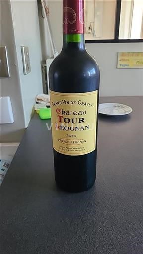 Bordeaux Pessac-Léognan Château La Tour Léognan 2016