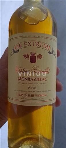 Jihozápad Monbazillac Château Barouillet Or Extreme 2015
