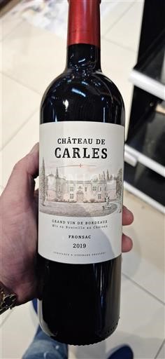 Bordeaux Fronsac Château Carles 2019