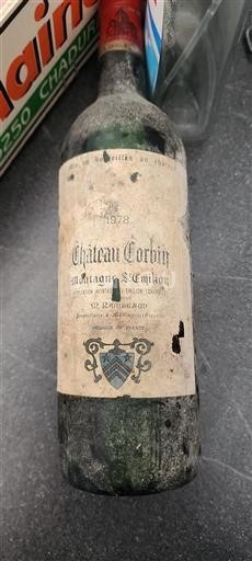 Bordeaux Montagne-Saint-Émilion Château Corbin 1978