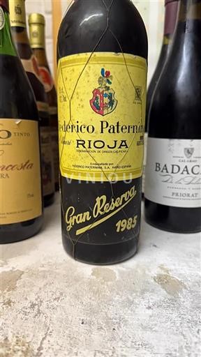 La Rioja Rioja Federico Paternina Gran Reserva 1985