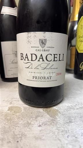 Catalogna Priorato Bodegas Viñedos Cal Grau Badaceli De la Solana 2014