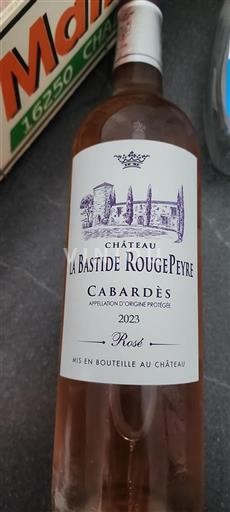 Languedoc Cabardès Château La Bastide RougePeyre 2023