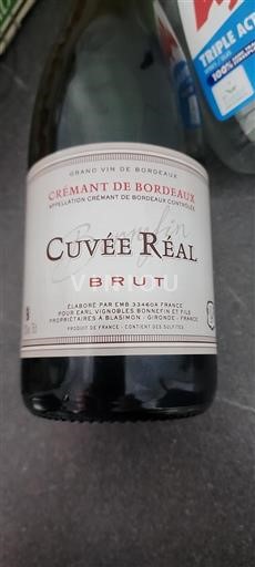 Bordeaux Crémant-de-bordeaux Vignobles Bonnefin et Fils Réal Non Millésimé