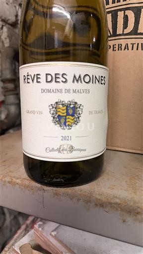 Vallée de la Loire Savennières Domaine Des Moines Rêve de Malves 2021