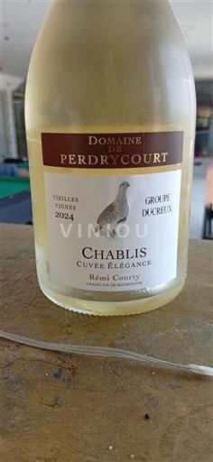 Bourgogne Chablis Domaine Perdrycourt Élégance 2024