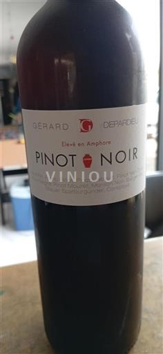 Alsace Pinot Noir Gérard Depardieu Elevé en Amphore 2023