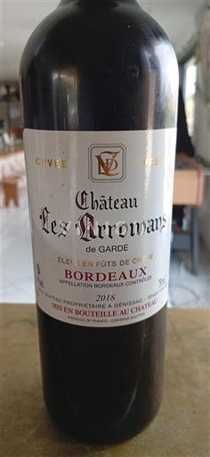 Bordeaux Château Les Arromans Prestige 2018